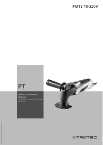Manual Trotec PMTS 10-230V Ferramenta multifunções