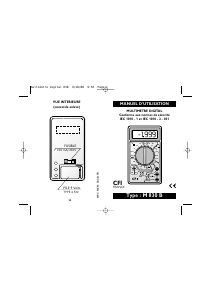 Mode d’emploi CFI M 830 B Multimètre