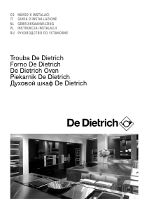 Manuál De Dietrich DME1140B Mikrovlnná trouba