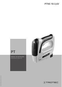 Manual Trotec PTNS 10-3.6V Agrafador eléctrico