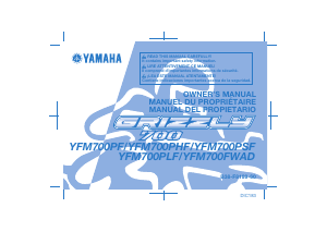 Manual Yamaha Grizzly 700 (2015) Quad