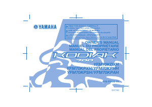 Manual Yamaha Kodiak 700 (2017) Quad