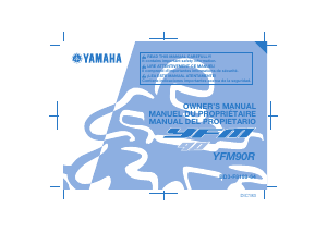 Manual Yamaha YFM90R (2020) Quad