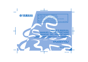 Handleiding Yamaha YFZ50 (2018) Quad