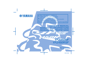 Manual Yamaha YFZ450R (2010) Quad