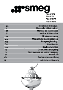 Manuale Smeg FQ55FNDF Frigorifero-congelatore