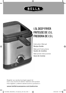 Manual Bella 14489 Deep Fryer