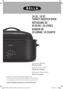 Manual de uso Bella 14581 Slow cooker