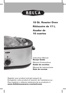 Manual Bella 13425 Slow Cooker