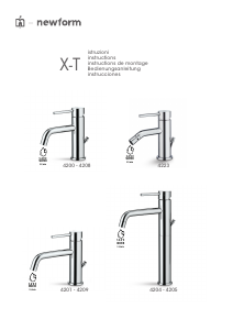 Manual Newform 4204 XT Faucet