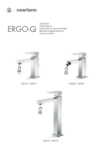 Bedienungsanleitung Newform 66412 Ergo Q Wasserhahn