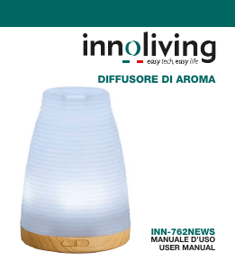 Manuale Innoliving INN-762NEWS Diffusore di aromi
