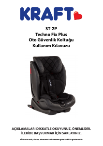 Kullanım kılavuzu Kraft ST-2P Oto koltuğu