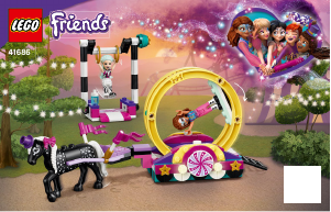 Manual Lego set 41686 Friends Magical acrobatics