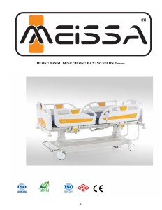 Hướng dẫn sử dụng Meissa Pioneer 4.3 Giường bệnh viện