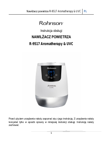 Instrukcja Rohnson R-9517 Dyfuzor aromat