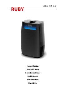 Mode d’emploi Ruby Aroma 5.0 Humidificateur