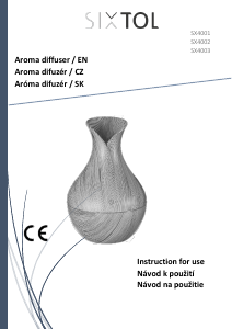 Manual Sixtol SX4002 Aroma Diffuser