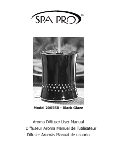 Manual Spa Pro 20055B Aroma Diffuser