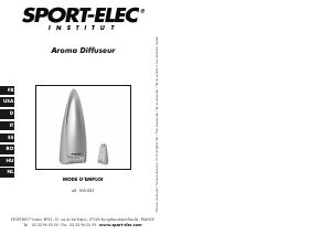 Mode d’emploi Sport-Elec KW-005 Diffuseur d'arôme