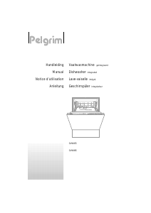 Manual Pelgrim GVW855 Dishwasher