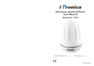 Handleiding iTronics IT-01 Aromaverstuiver