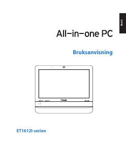 Bruksanvisning Asus ET1612IUTS Datamaskin