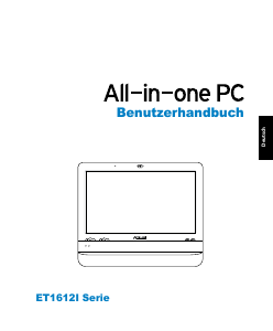 Bedienungsanleitung Asus ET1612IUTS Desktop