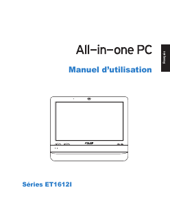 Mode d’emploi Asus ET1612IUTS Ordinateur de bureau
