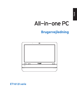 Brugsanvisning Asus ET1612IUTS Stationær computer