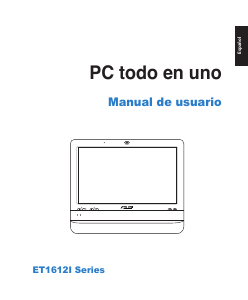 Manual de uso Asus ET1612IUTS Computadora de escritorio