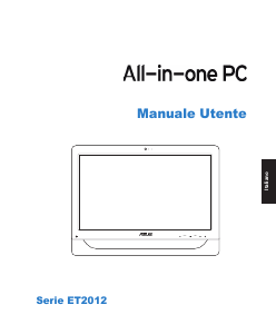 Manuale Asus ET2012IUKS Desktop