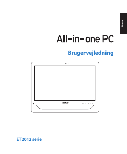 Brugsanvisning Asus ET2012IUKS Stationær computer