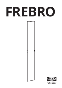 Handleiding IKEA FREBRO Spiegel