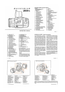 Manual Hasselblad 203FE Camera