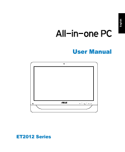 Manual Asus ET2012IUTS Desktop Computer