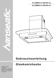 Bedienungsanleitung Hanseatic SY-3288B-E1-C-600 Dunstabzugshaube