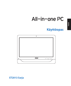 Käyttöohje Asus ET2013IUTI Pöytätietokone