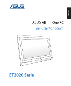 Bedienungsanleitung Asus ET2020AGKK Desktop