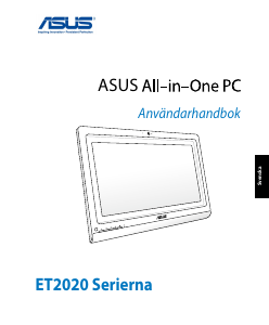 Bruksanvisning Asus ET2020AGTK Stationär dator