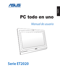 Manual de uso Asus ET2020AGTK Computadora de escritorio