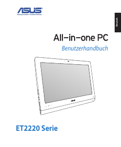 Bedienungsanleitung Asus ET2220IUTI Desktop