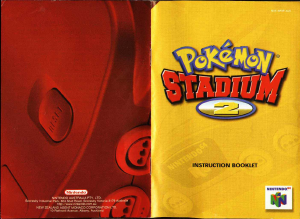 Handleiding Nintendo N64 Pokemon Stadium 2