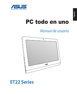 Manual de uso Asus ET2221AGKR Computadora de escritorio