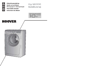 Руководство Hoover DST 10166 PG Стиральная машина