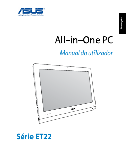 Manual Asus ET2221AUTR Computador de secretária