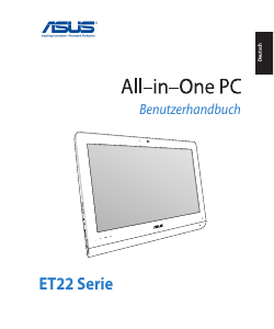 Bedienungsanleitung Asus ET2221INKH Desktop
