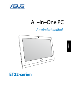 Bruksanvisning Asus ET2221INTH Stationär dator