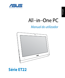 Manual Asus ET2221INTH Computador de secretária