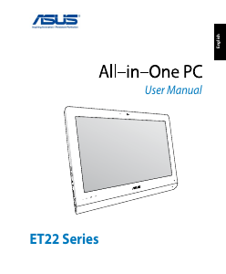 Manual Asus ET2221IUTH Desktop Computer